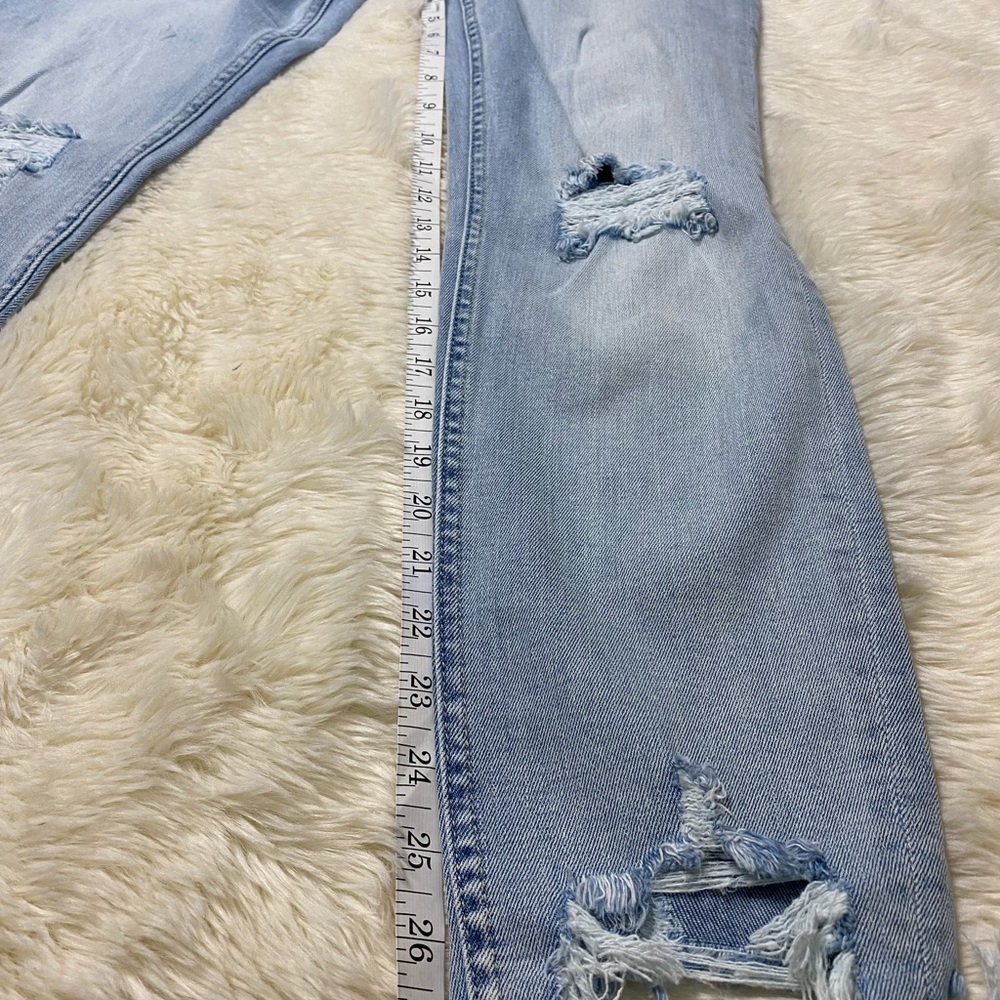 Vigross Ace High Rise Destructed Ankle Skinny Jeans, Size 32 - Picture 9 of 14